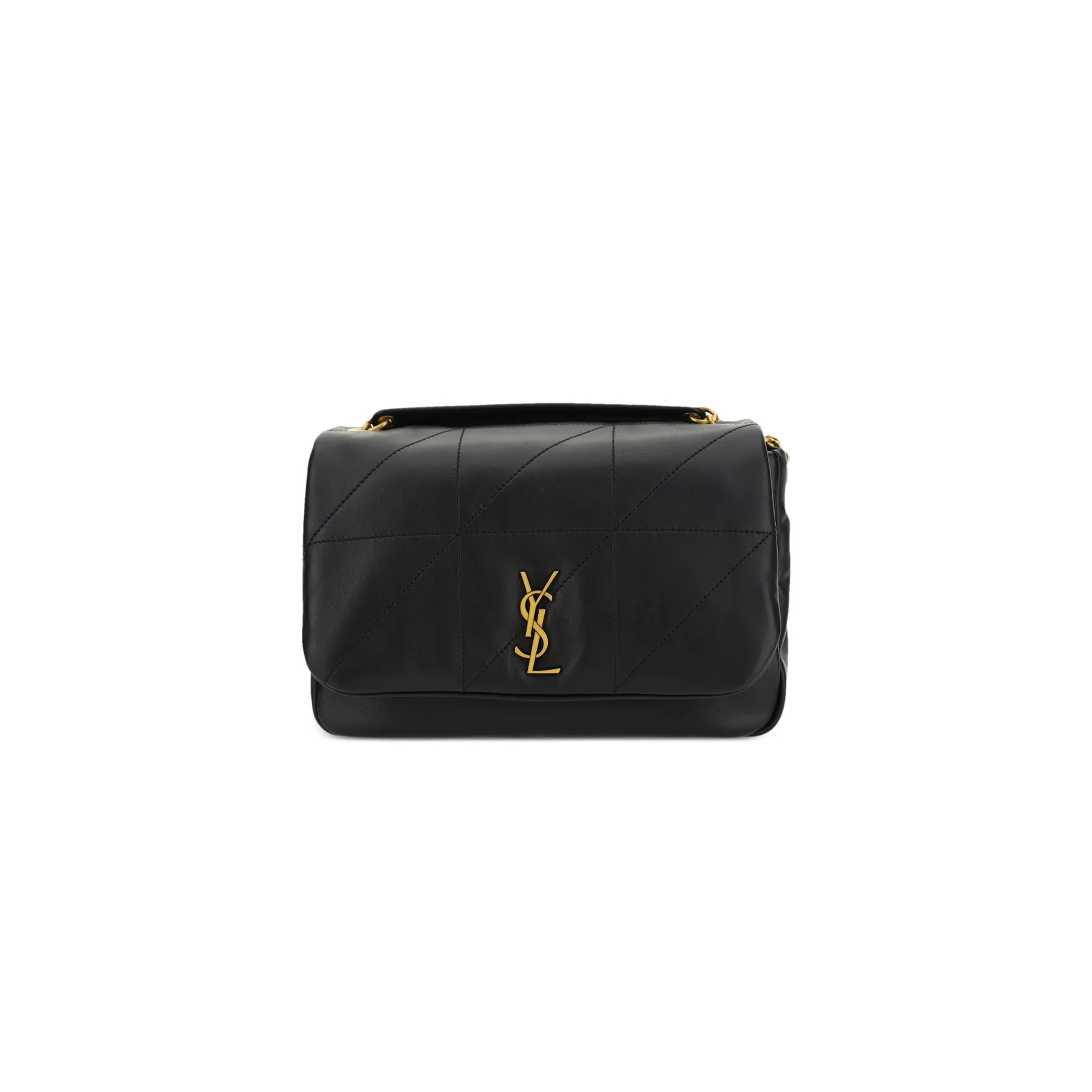 YSL JAMIE 4.3 SMALL LEATHER SHOULDER BAG 763475AAB32 (25*16*9cm)